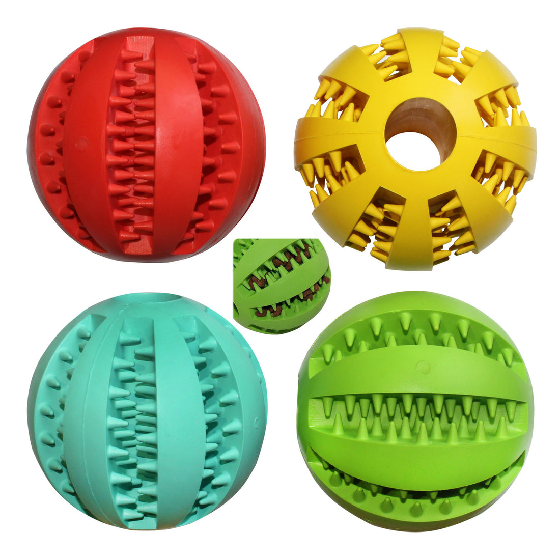 Hound & Trail TreatRoll Food-Dispensing Ball Pair